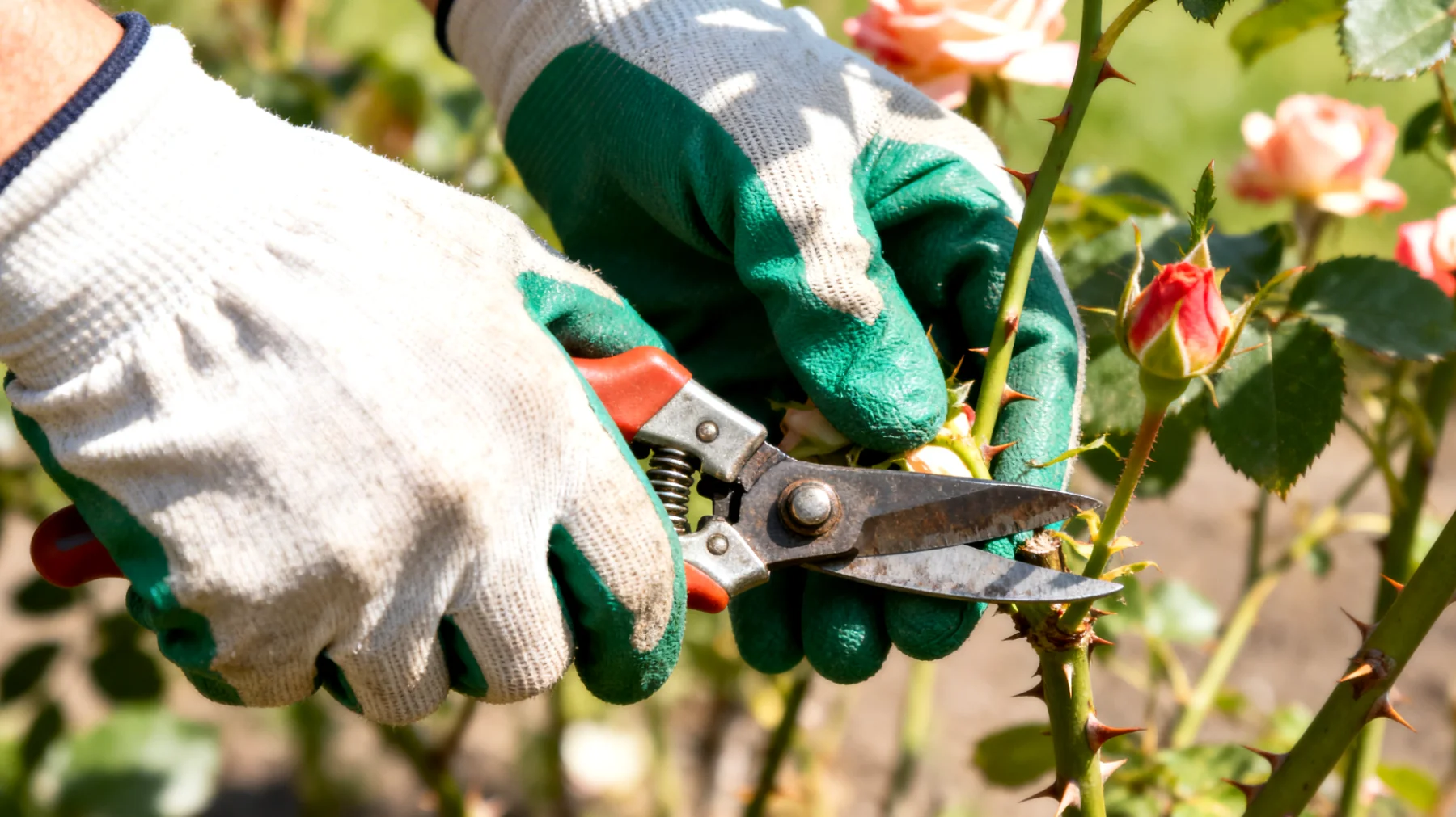 Guantes de jardinería"